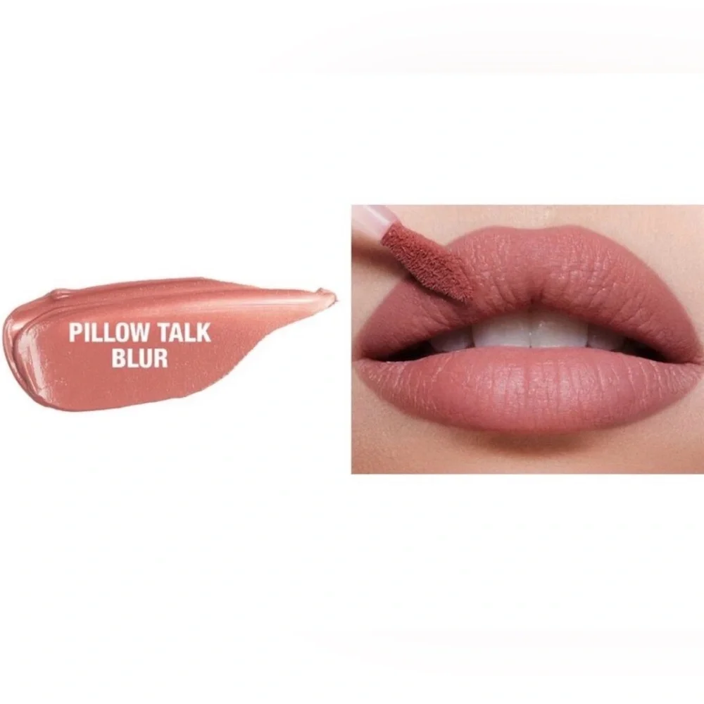 Charlotte Tilbury Airbrush Matte Moisture Liquid Lipstick Pillow Talk Blur NIB